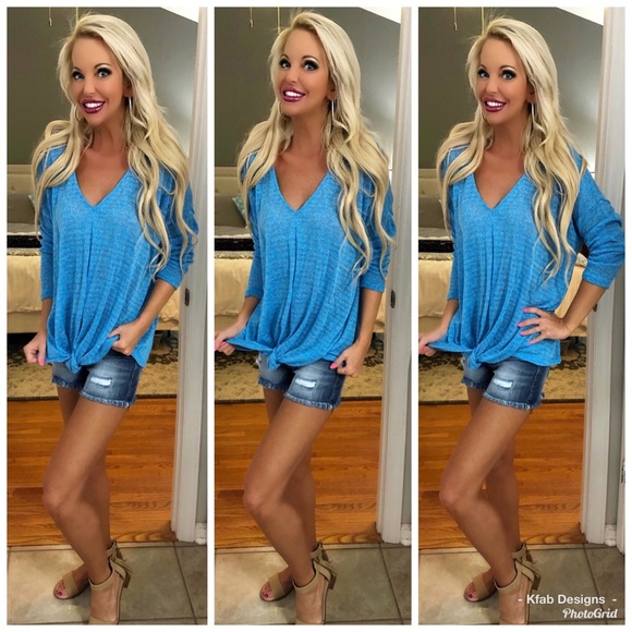 💕LAST 1! Summer Weight Oversized Twist Sweater! - Picture 2 of 8